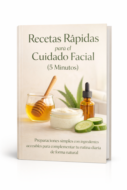 Recetas rápidas para el cuidado facial (5 minutos)